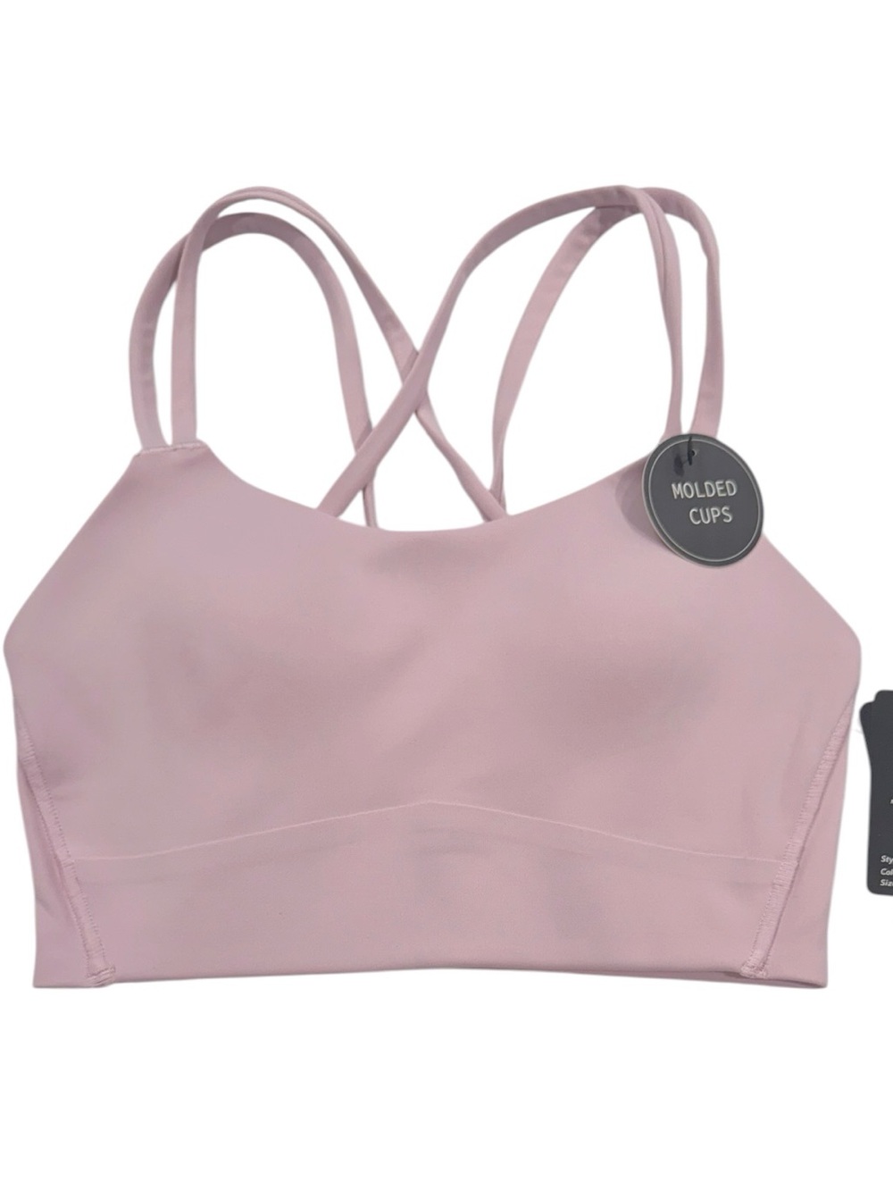 MOVE THEOLOGY Butter Soft Goddess Strappy Sports Bra Active Yoga Pilates NWT
